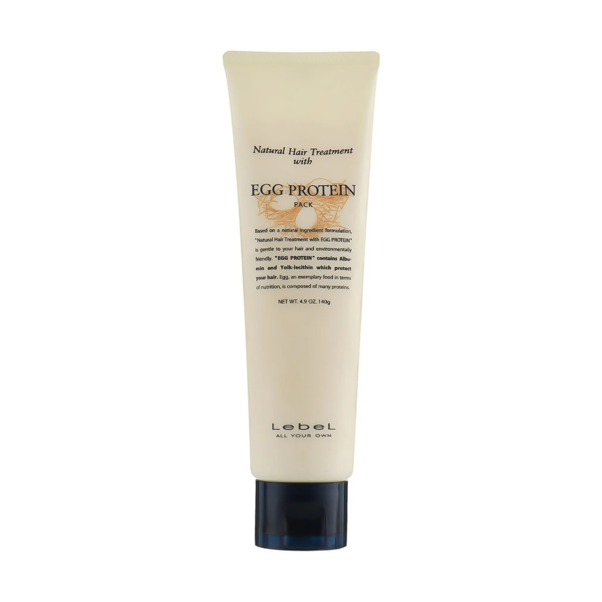 Живильна маска для пошкодженого волосся LebeL Egg Protein Hair Mask, 260 г